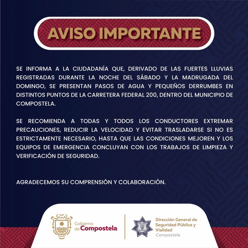 AvisoCarreteraFederal200
