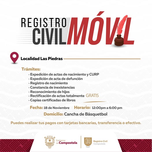 RegistroCivilLasPiedras