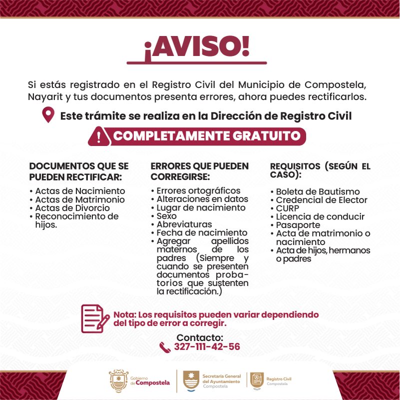 RectificacionRegistroCivil